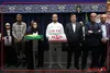 کلیپی از بدرقه پرچمداران کاروان «فرشته‌های میناب» در رواق الذکر حرم رضوی با حضور وزیر ورزش و جوانان