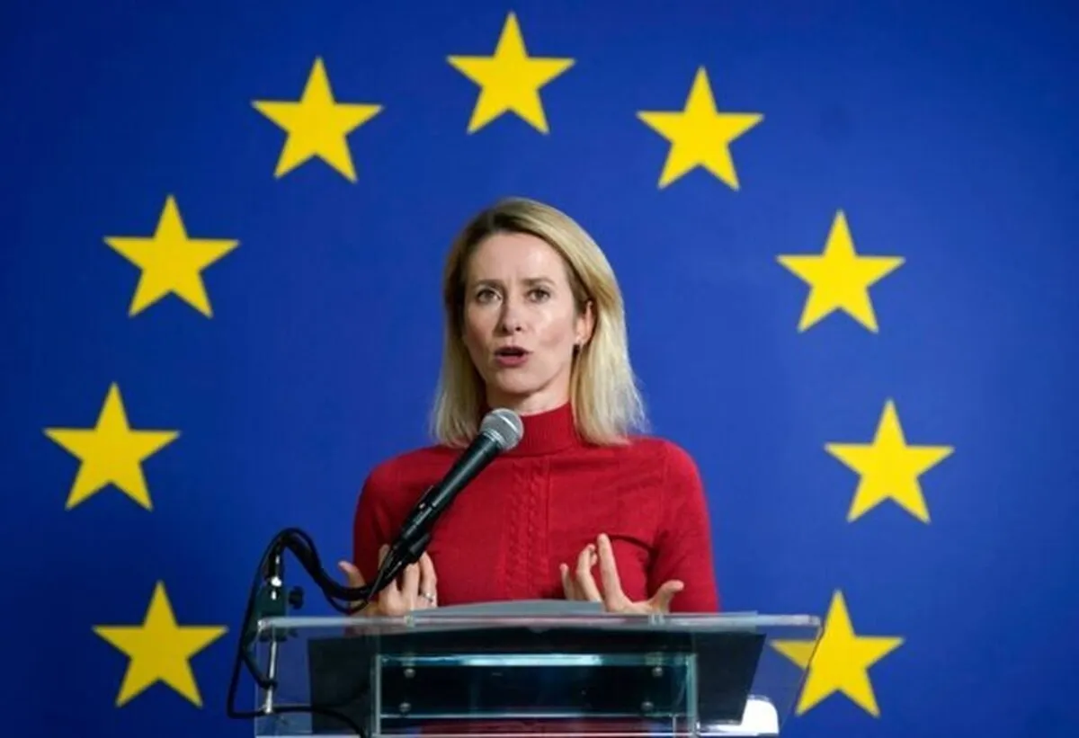 Kallas: Re-imposition of UN sanctions on Iran 'not end of diplomacy'