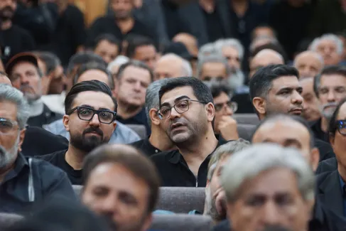 مراسم ختم زنده‌یاد اکبر عبدی/ ۲
