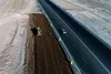 پیشرفت ۵۵ درصدی پروژه باند دوم زاهدان به بیرجند
