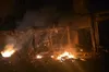 انفجار بمب در یک اتوبوس در حومه دمشق