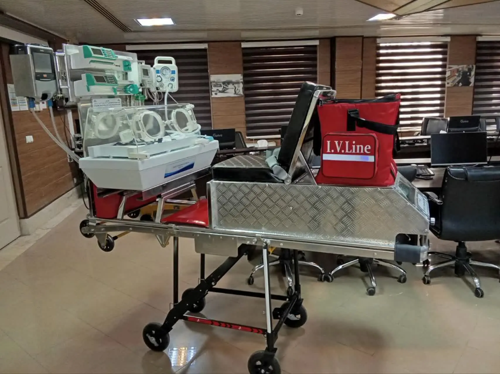 برای نخستین‌بار در کشور؛ پلتفرم پرتابل NICU در اورژانس ۱۱۵ استان مرکزی طراحی و ساخته شد