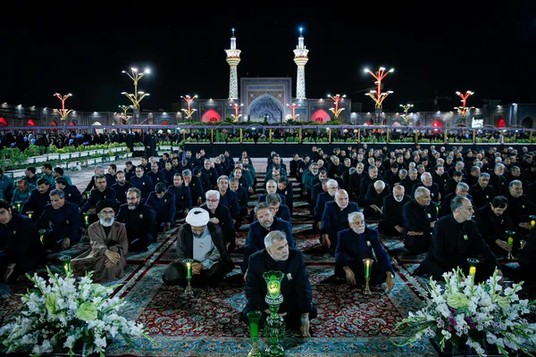 آیین خطبه&zwnj;خوانی شب شهادت امام رضا علیه&zwnj;السلام 