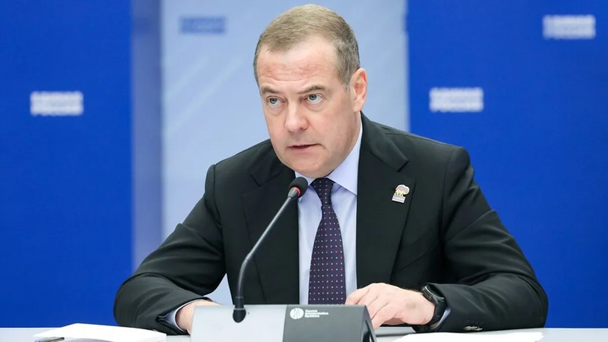 Medvedev: Ukraine conflict now belongs to Trump