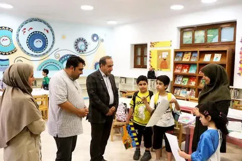 بازدید معاون استاندار اصفهان از مراکز کانون پرورش فکری