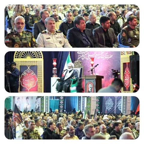 حضور استاندار کرمان در آیین بزرگداشت عروج خونین رهبر شهید انقلاب