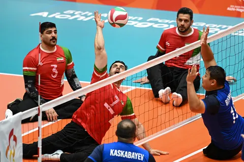 دیدار والیبال نشسته ایران و قزاقستان/NAGOYA2026