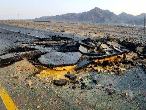 اقدام خرابکارانه در جاده زاهدان -خاش