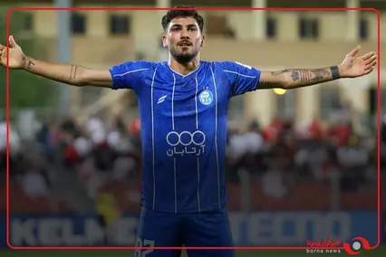 گل سوم استقلال به السد توسط قلی‌زاده