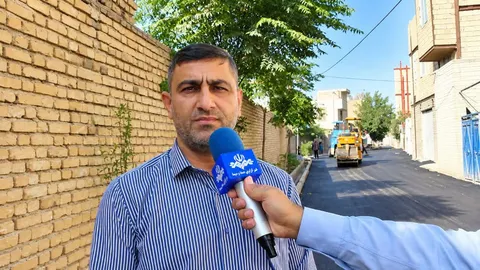 فرماندار پیشوا: آسفالت ۱۵ هزار مترمربع از معابر حبیب‌آباد آغاز شد