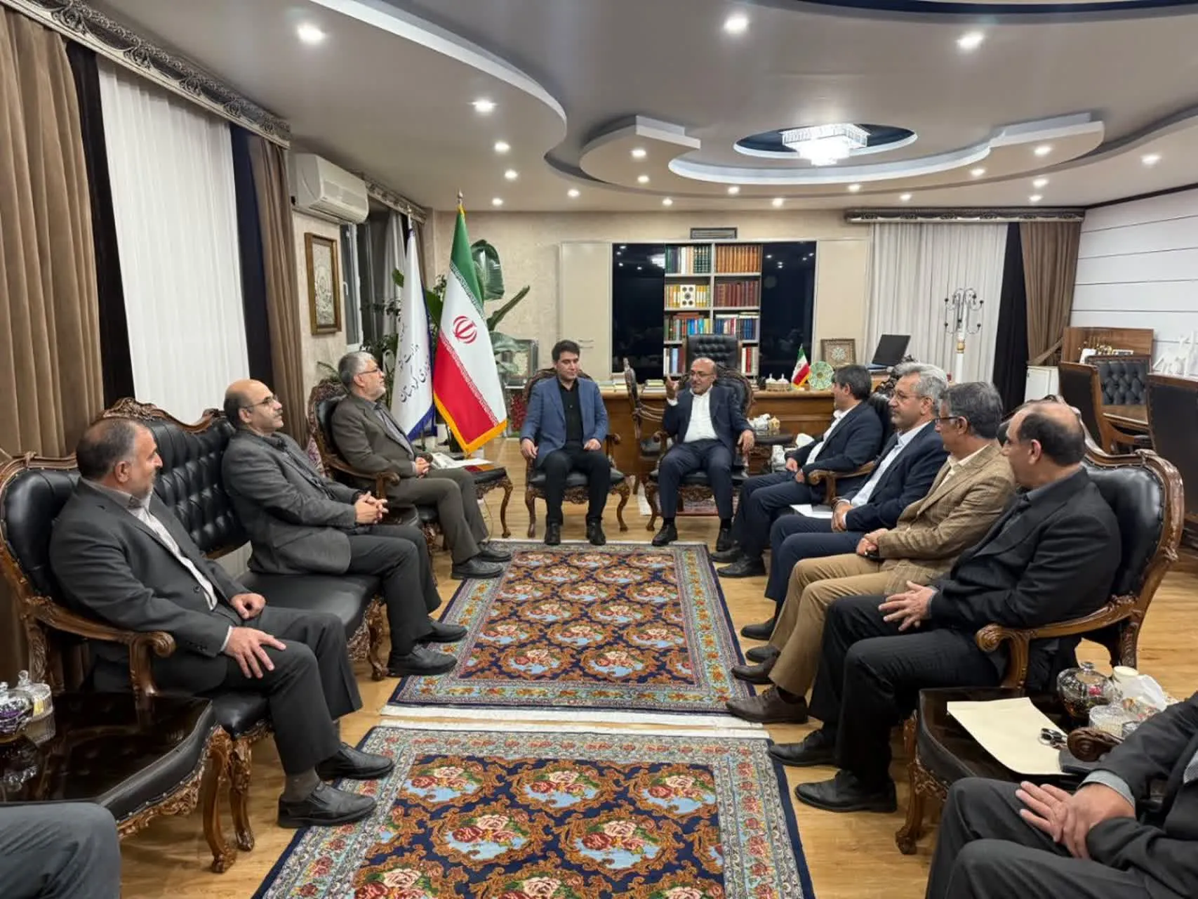سفر رئیس کل گمرک جمهوری اسلامی ایران به کردستان و نشست با استاندار