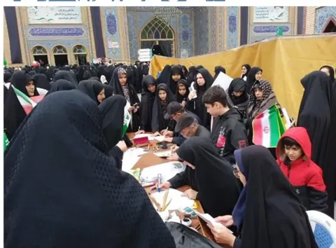 کارگاه خوشنویسی «لبیک یا خامنه‌ای» برگزار شد