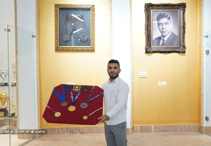۵ مدال جدید در موزه افتخارات کشتی