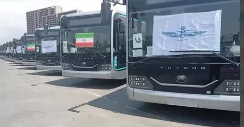 تقویت ناوگان اتوبوسرانی پایتخت با ۵۱ اتوبوس جدید 