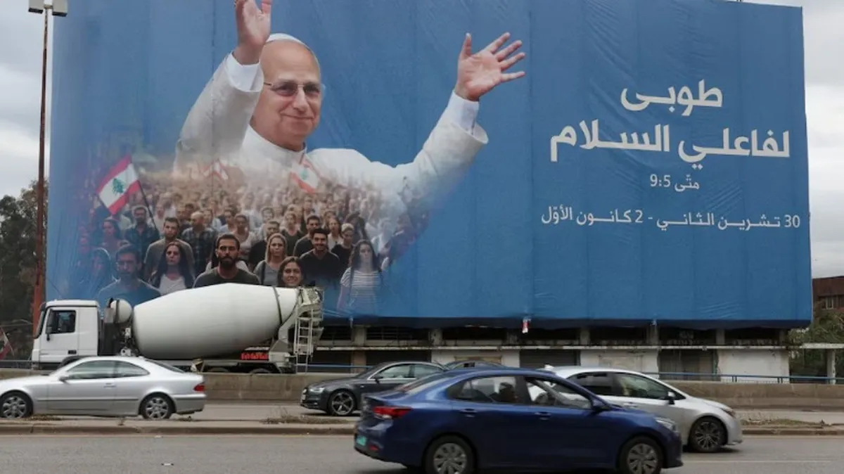 Hezbollah urges Pope Leo to decry Israeli strikes on Lebanon during official visit
