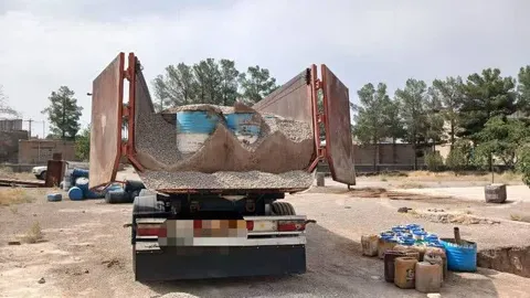کشف بیش از ۸ هزار و ۸۰۰ لیتر سوخت قاچاق در فردوس