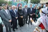 نماینده عالی دولت با استقبال رسمی وارد خراسان شمالی شد / آغاز سفر با عطر گلزار شهدا