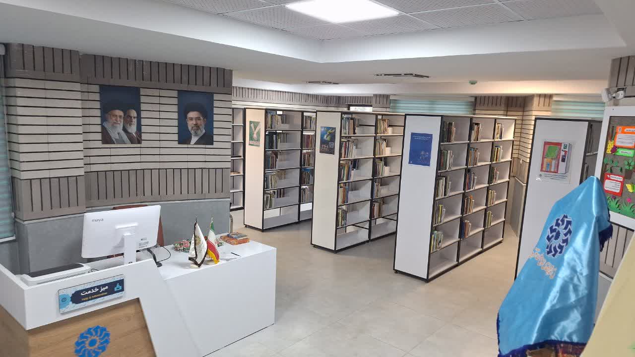 کتابخانه عمومی شهدای شهر قشلاق افتتاح شد 