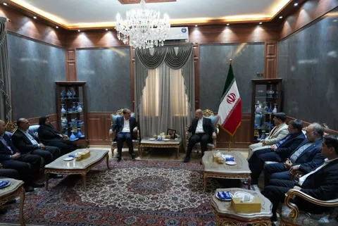 رایزنی‌های دیپلماتیک استاندار ایلام در عراق؛ تمرکز بر بازگشایی مرزهای چیلات و هلاله شمالی