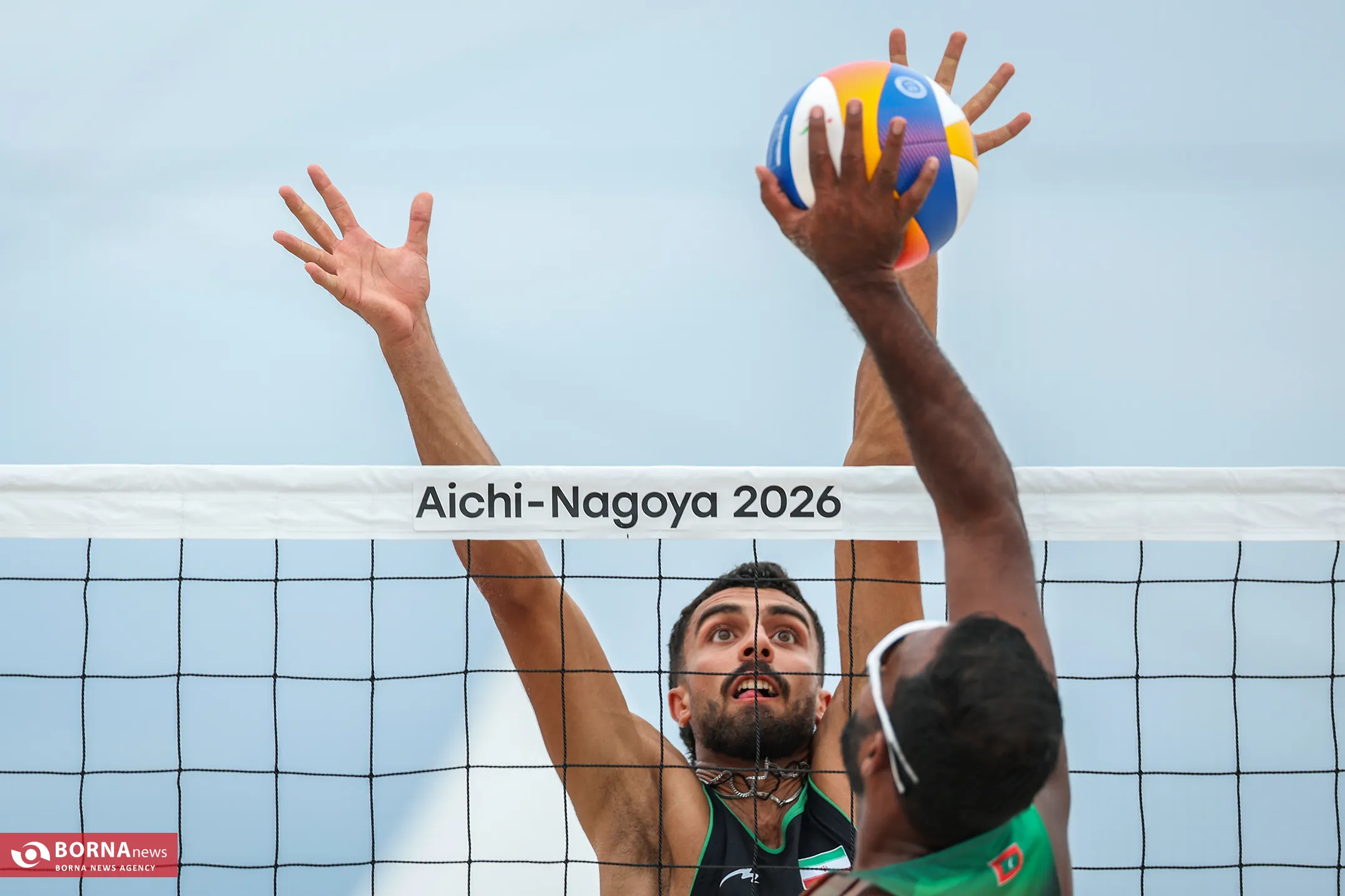 دیدار تیم‌های والیبال ساحلی ایران و مالدیو / NOGOYA2026