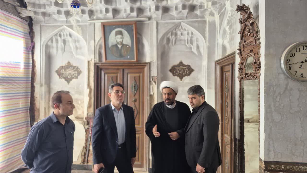 تأکید فرماندار اردبیل بر تسهیل اجرای پروژه ساماندهی حسینیه حاج عبادالله