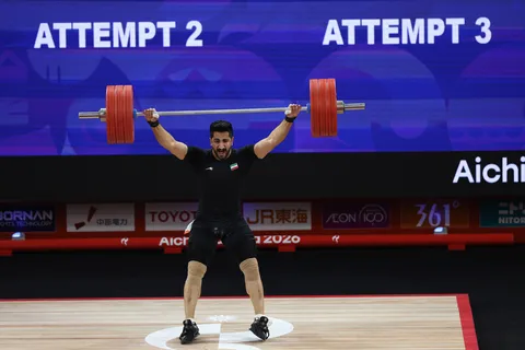 مدال طلای علی عالی‌پور در وزنه برداری / NOGOYA2026