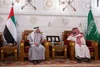 دیدار وزیر دفاع عربستان و معاون رئیس امارات در ریاض