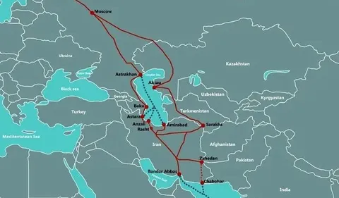 کریدور شمال–جنوب؛ مسیر راهبردی ایران برای اتصال آسیای مرکزی به آب‌های آزاد