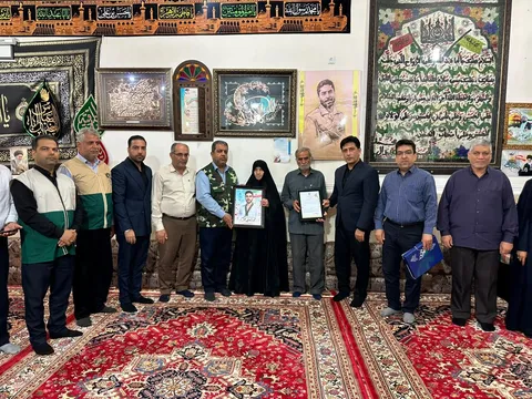 تجلیل رئیس فدراسیون تکواندو از نخستین شهید مدافع حرم بوشهر
