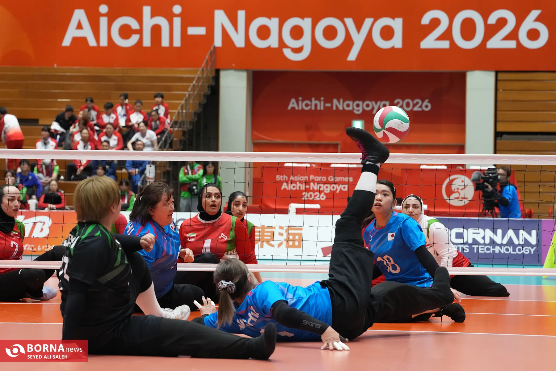 دیدار والیبال نشسته دختران ایران و ژاپن/NAGOYA2026