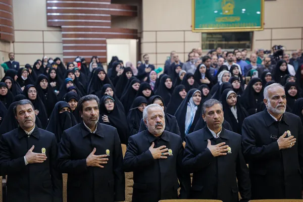  آیین تجلیل از مجید مجیدی در حرم مطهر رضوی 