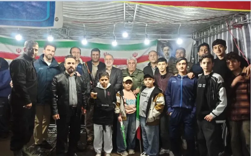 برپایی موکب اداره ورزش وجوانان شهرستان البرز