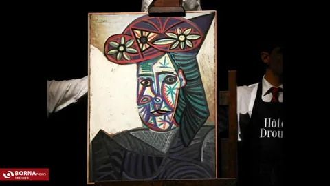 کشف دوباره شاهکار پیکاسو پس از ۸۰ سال؛ پرتره‌ای استثنایی از دورا مار رونمایی شد