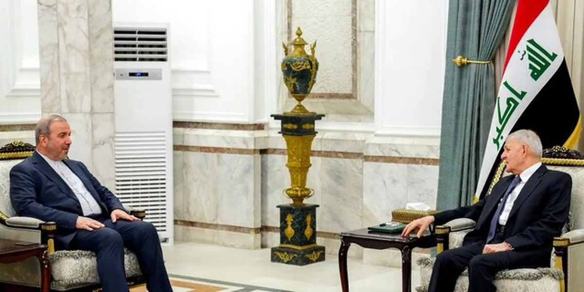 Iraqi President Stresses Importance of Strengthening Baghdad-Tehran Ties