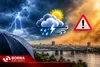 هشدار بارش‌های رگباری - تندباد و گردوخاک در خوزستان