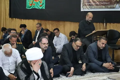 برگزاری مراسم شب هفت آقای شهید ایران در دانشگاه علوم پزشکی اراک