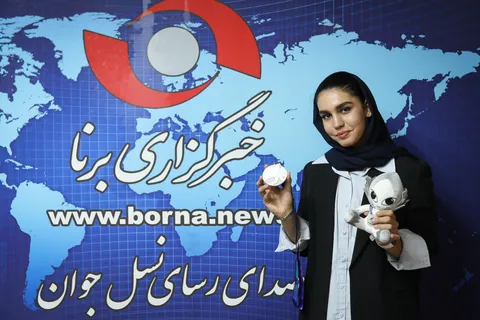 حضور نیکتا جلالوند ملی پوش کبدی بانوان در برنا