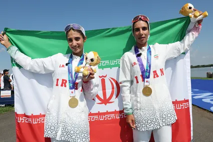 مدال طلای روئینگ دختران ایران/ NOGOYA2026
