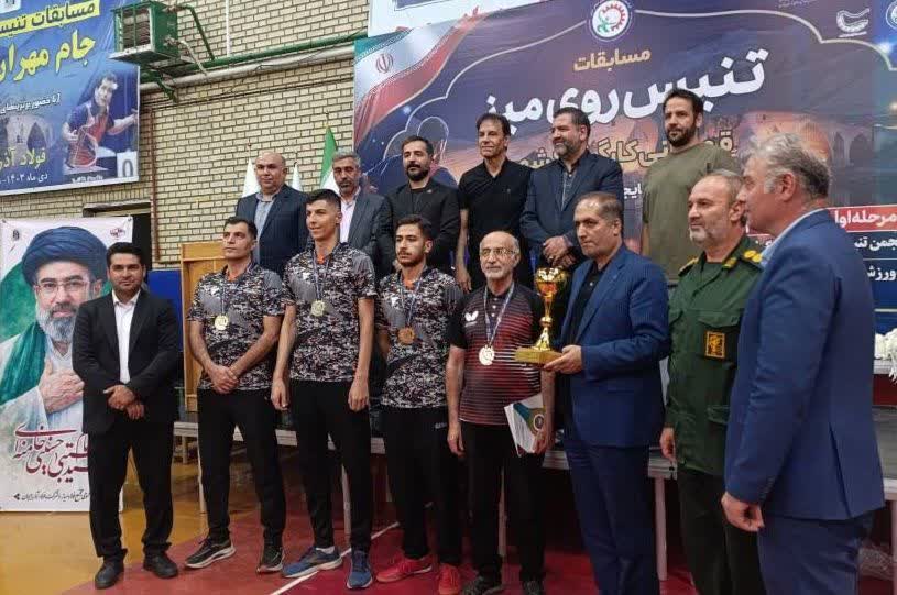 تنیسورهای قزوین گل کاشتند و قهرمان کشور شدند 