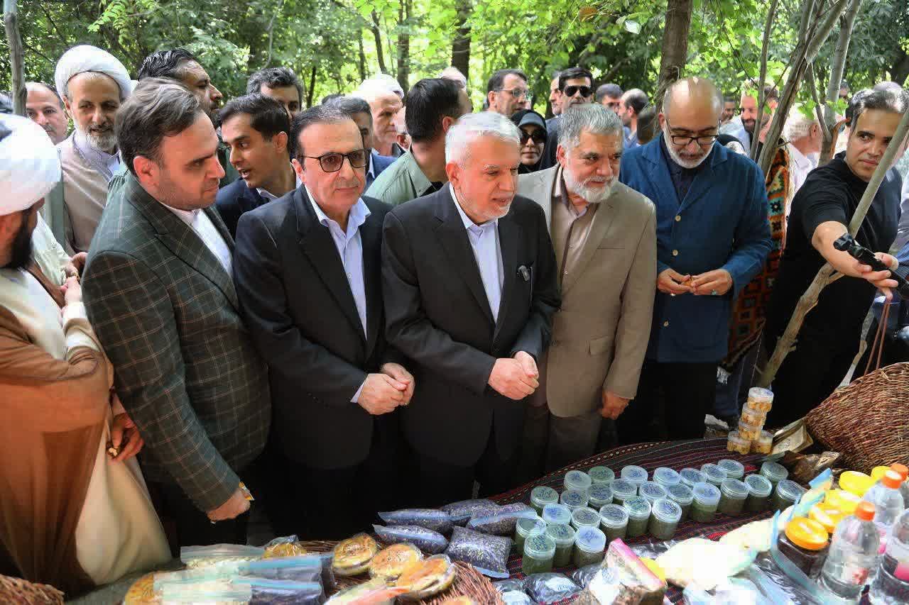 وزیر میراث فرهنگی در الموت؛ از بازارچه روستایی تا احیای آیین عروسی سنتی گازرخان
