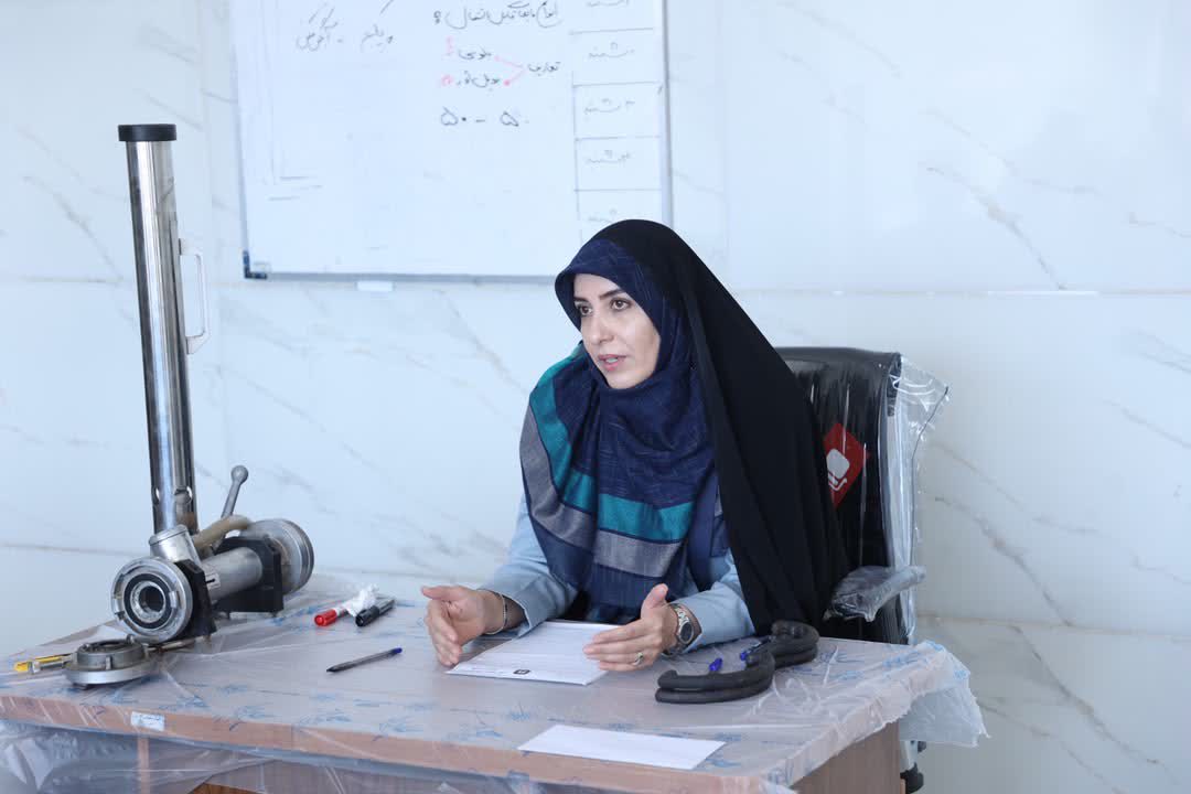 برگزاری دوره بازآموزی آتش‌نشانان روستایی در پایگاه آقابابا