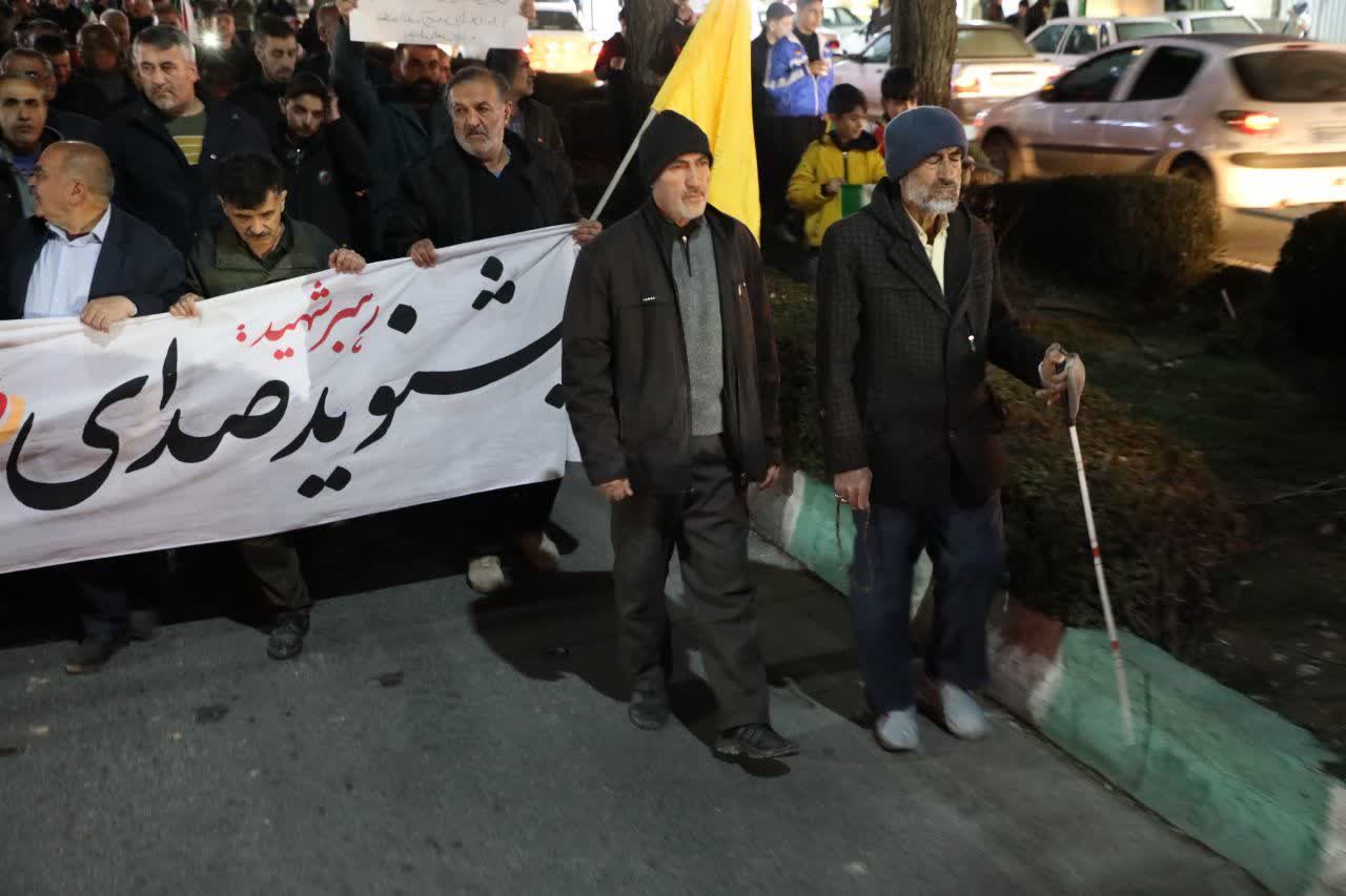 برگزاری اجتماع مردمی برای ایران اسلامی و حمایت از نیروی‌های مسلح