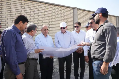 بازدید استاندار بوشهر از ۶ پروژه شاخص عمرانی در دشتستان