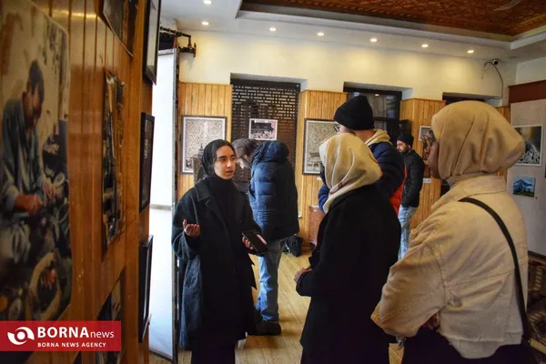 نمایشگاه هنری نقش و نگار در کشمیر هند