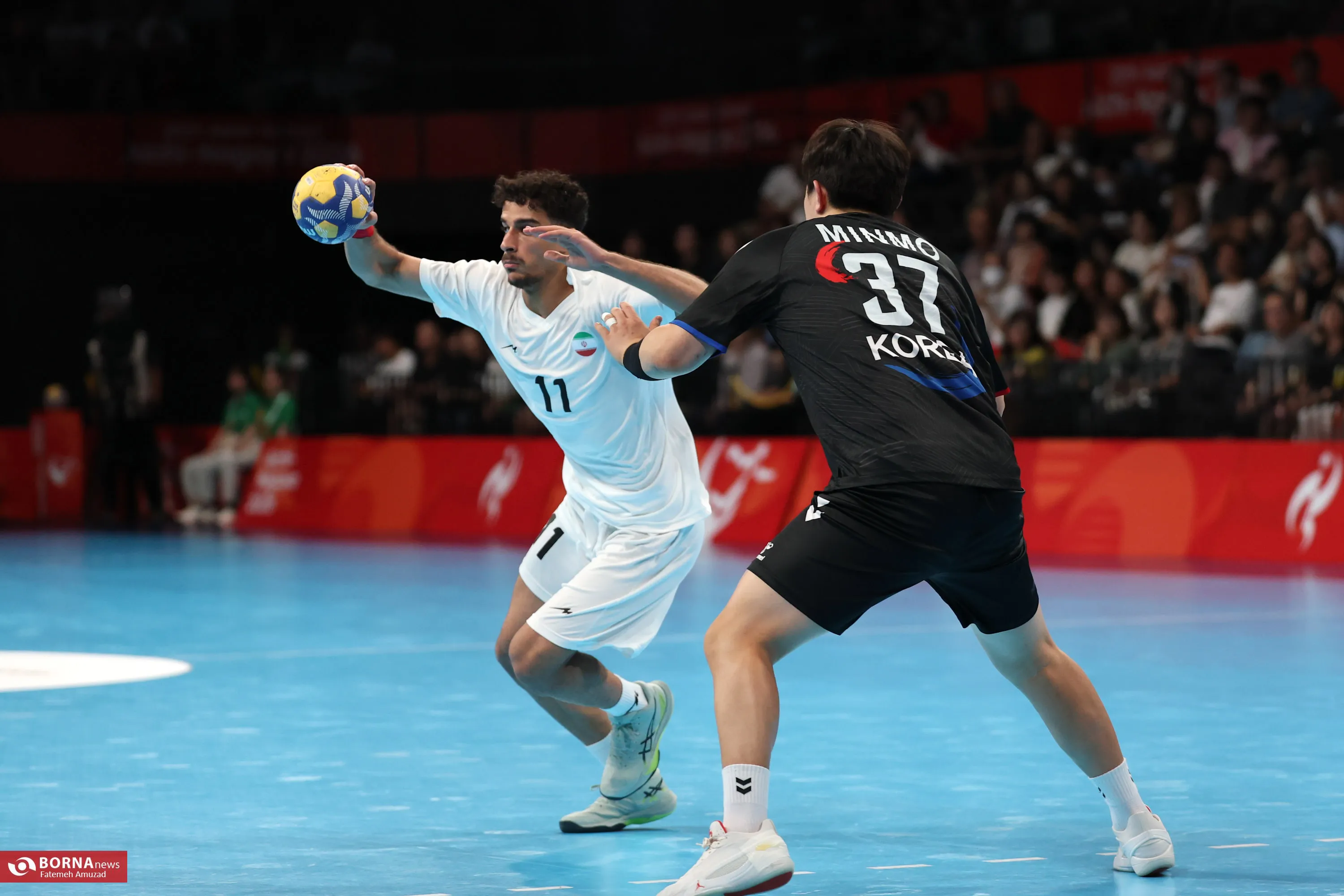 دیدار هندبال ایران و کره جنوبی/ NOGOYA2026