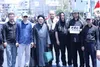 حضور معاونان استاندار قزوین در مراسم وداع با پیکر «شهید ایران»