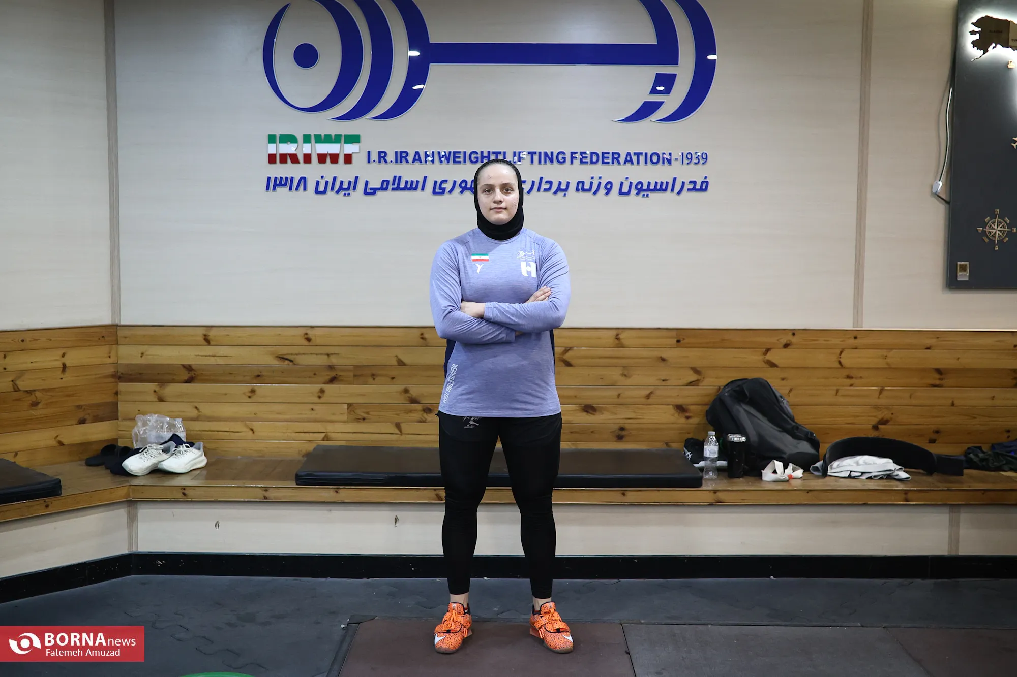 تیم ملی وزنه برداری دختران