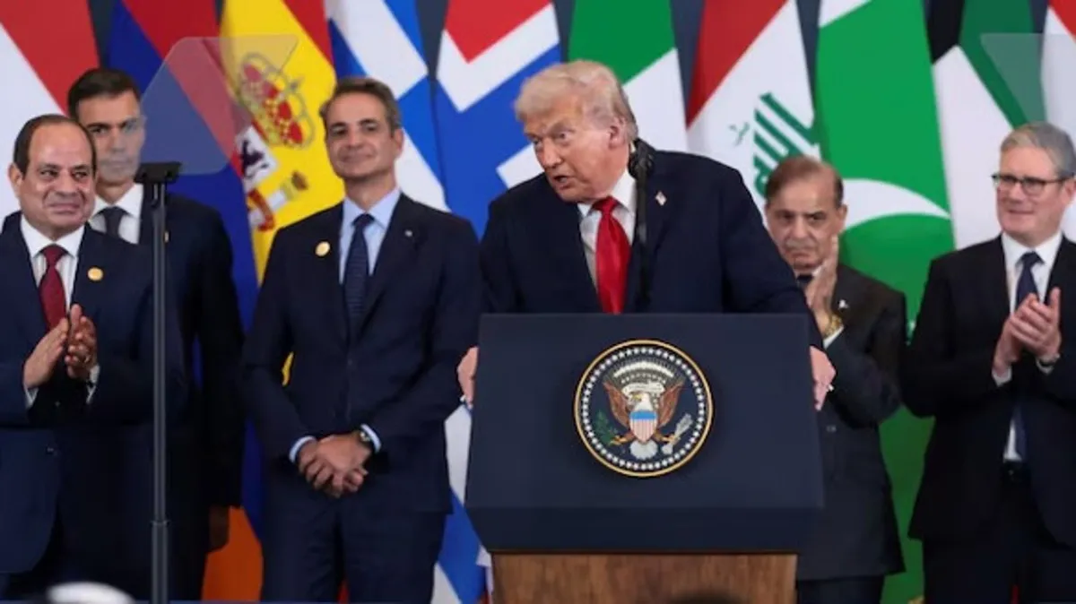 Trump, regional leaders sign Gaza ceasefire deal as Hamas decries ‘fascism’ in Israel jails