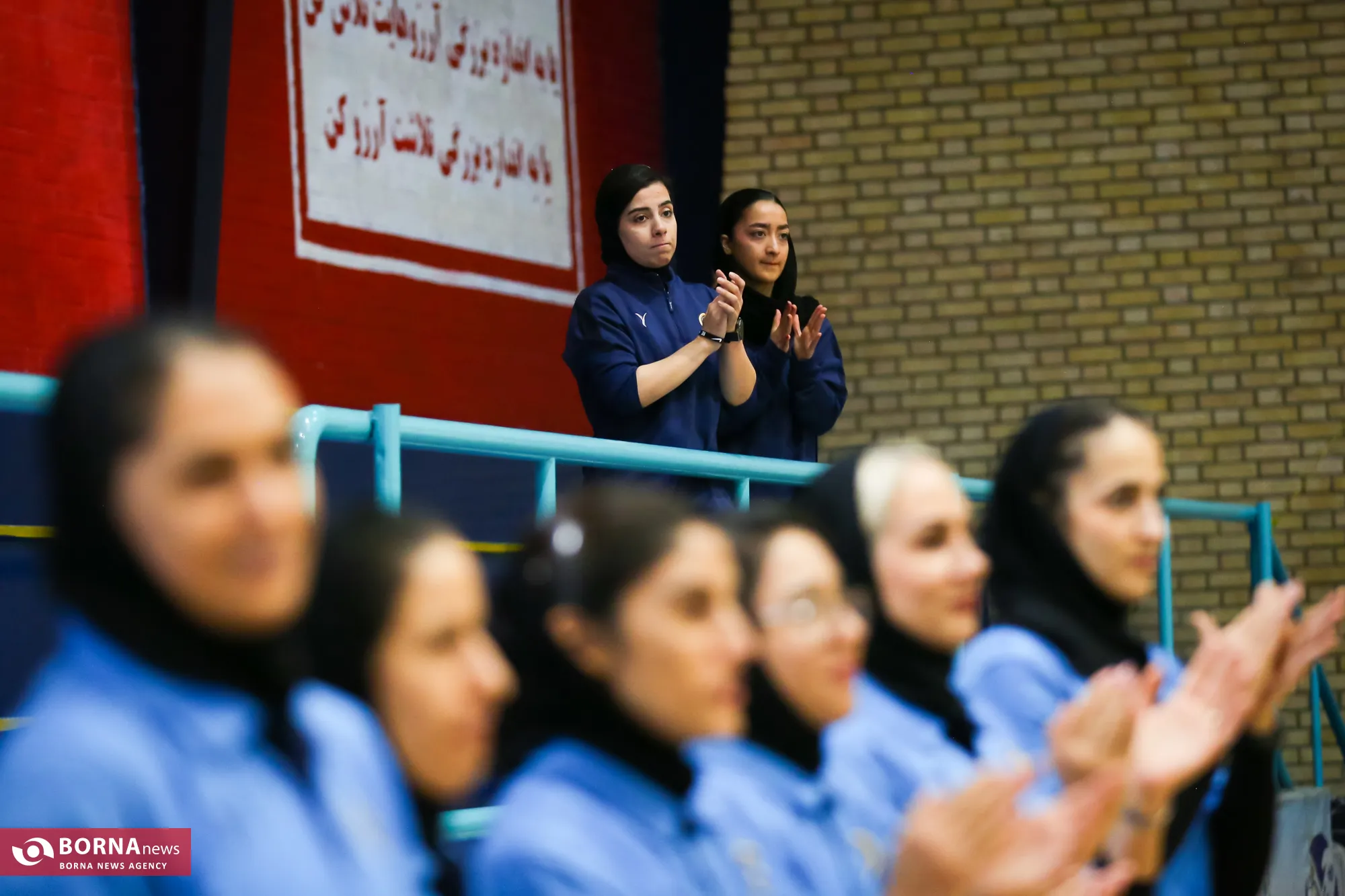 دیدار تیم های فوتسال دختران سپاهان-تکنیک برتر