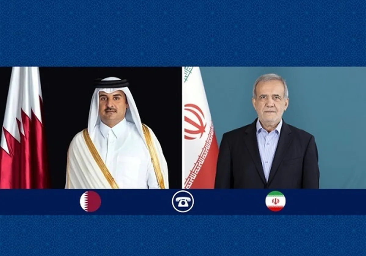 تأكيد الشيخ تميم على توسيع العلاقات بين البلدين